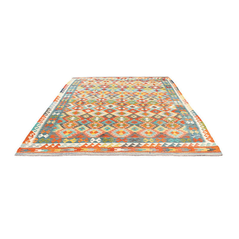 Alfombra Kelim - Splash - 290 x 202 cm - multicolor