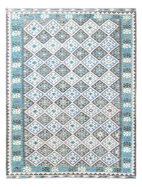 Alfombra Kelim - Tendencia - 292 x 220 cm - multicolor