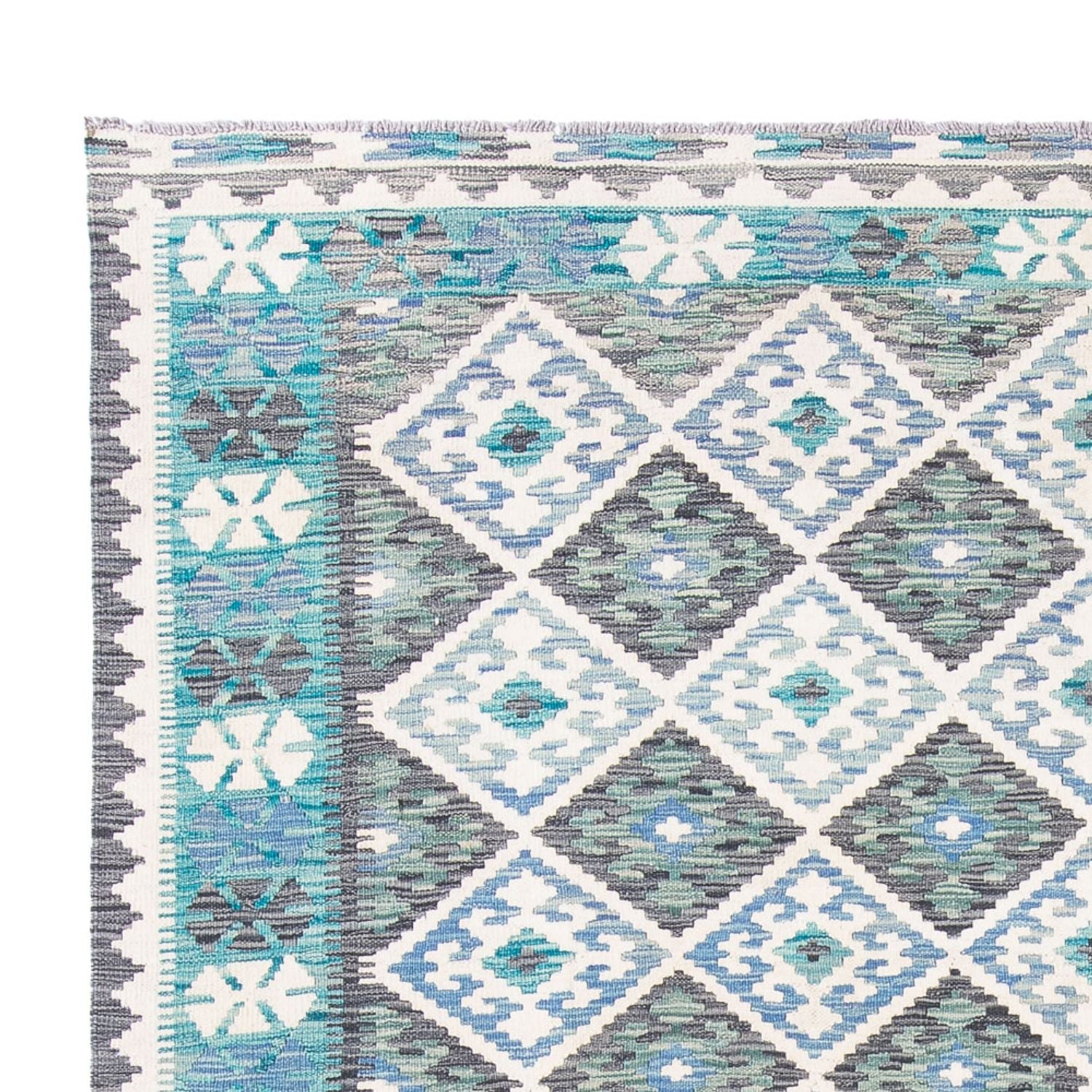 Alfombra Kelim - Tendencia - 292 x 220 cm - multicolor