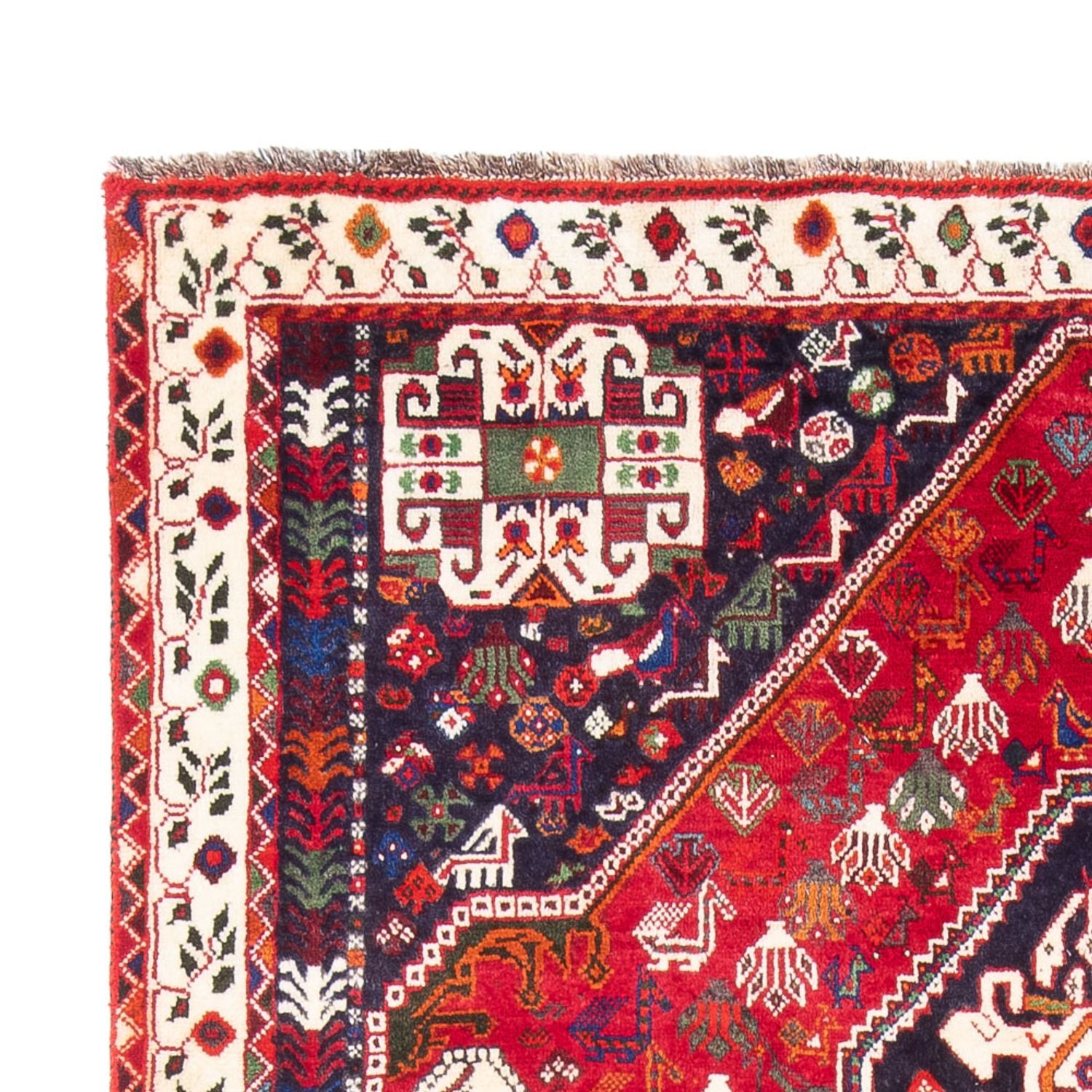 Alfombra persa - Nómada - 261 x 169 cm - rojo