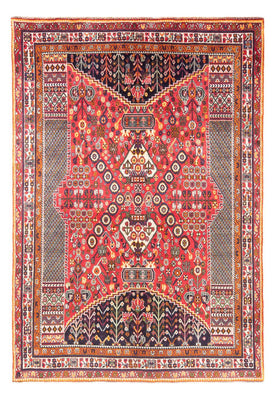 Alfombra persa - Nómada - 252 x 155 cm - rojo