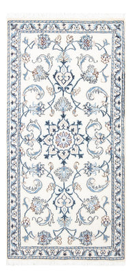 Alfombra persa - Nain - 127 x 67 cm - crema