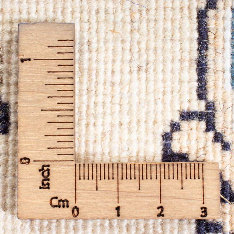 Alfombra de pasillo Alfombra persa - Nain - 264 x 74 cm - crema