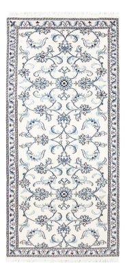 Alfombra de pasillo Alfombra persa - Nain - 184 x 76 cm - crema