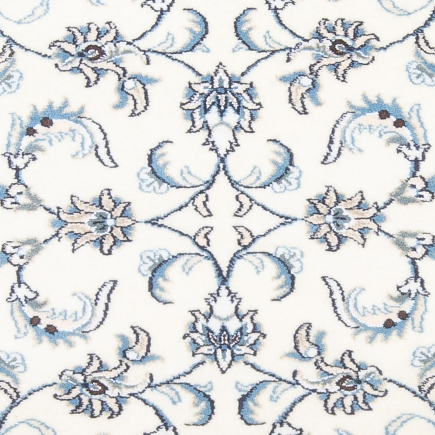 Alfombra de pasillo Alfombra persa - Nain - 184 x 76 cm - crema