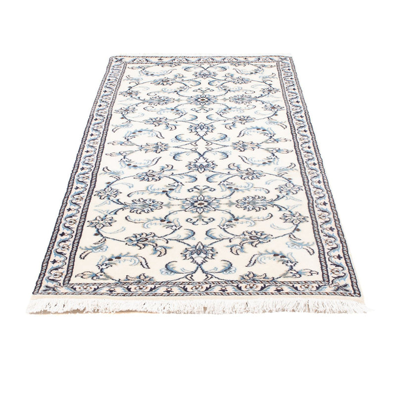 Alfombra de pasillo Alfombra persa - Nain - 184 x 76 cm - crema