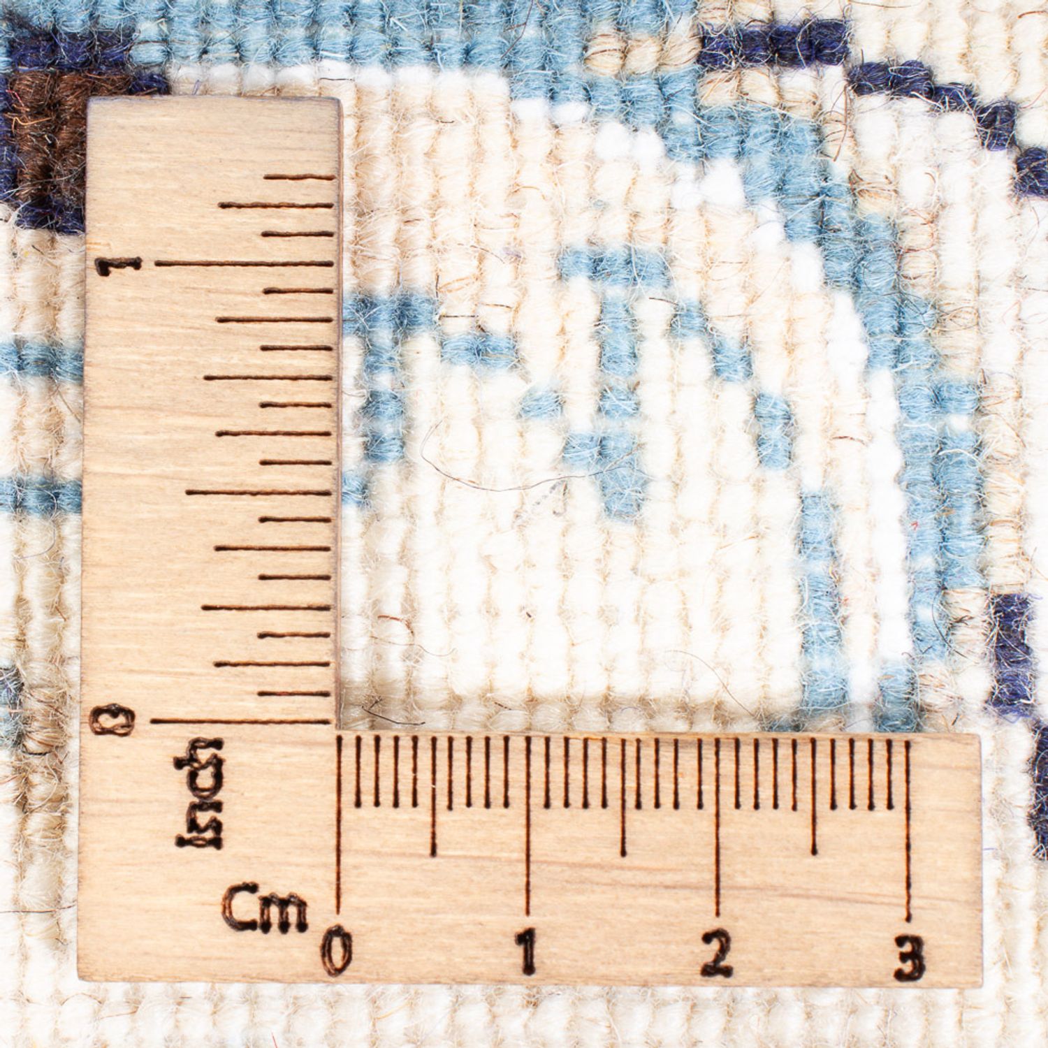 Alfombra de pasillo Alfombra persa - Nain - 184 x 76 cm - crema
