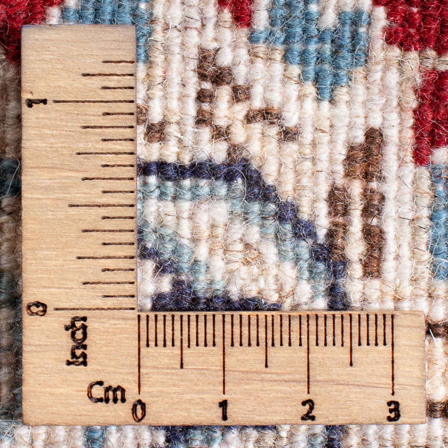 Alfombra persa - Nain - 138 x 66 cm - rojo