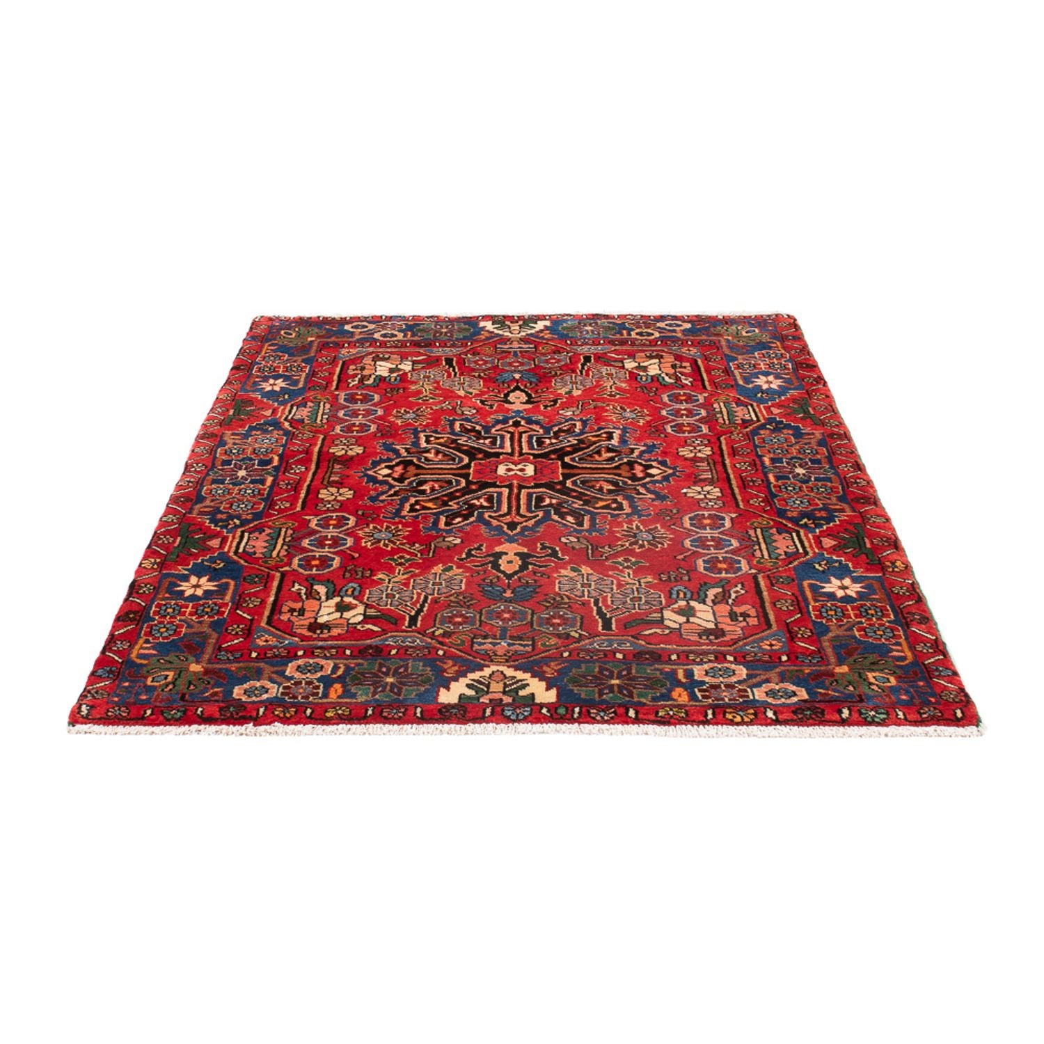 Alfombra persa - Nómada - 171 x 119 cm - rojo