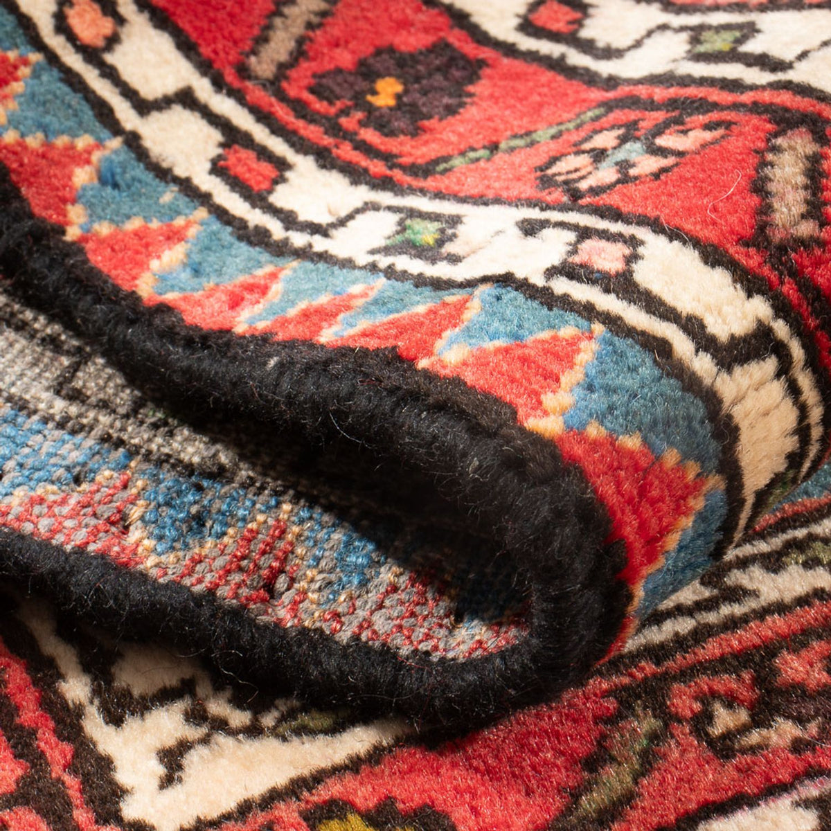 Alfombra persa - Nómada - 91 x 62 cm - rojo