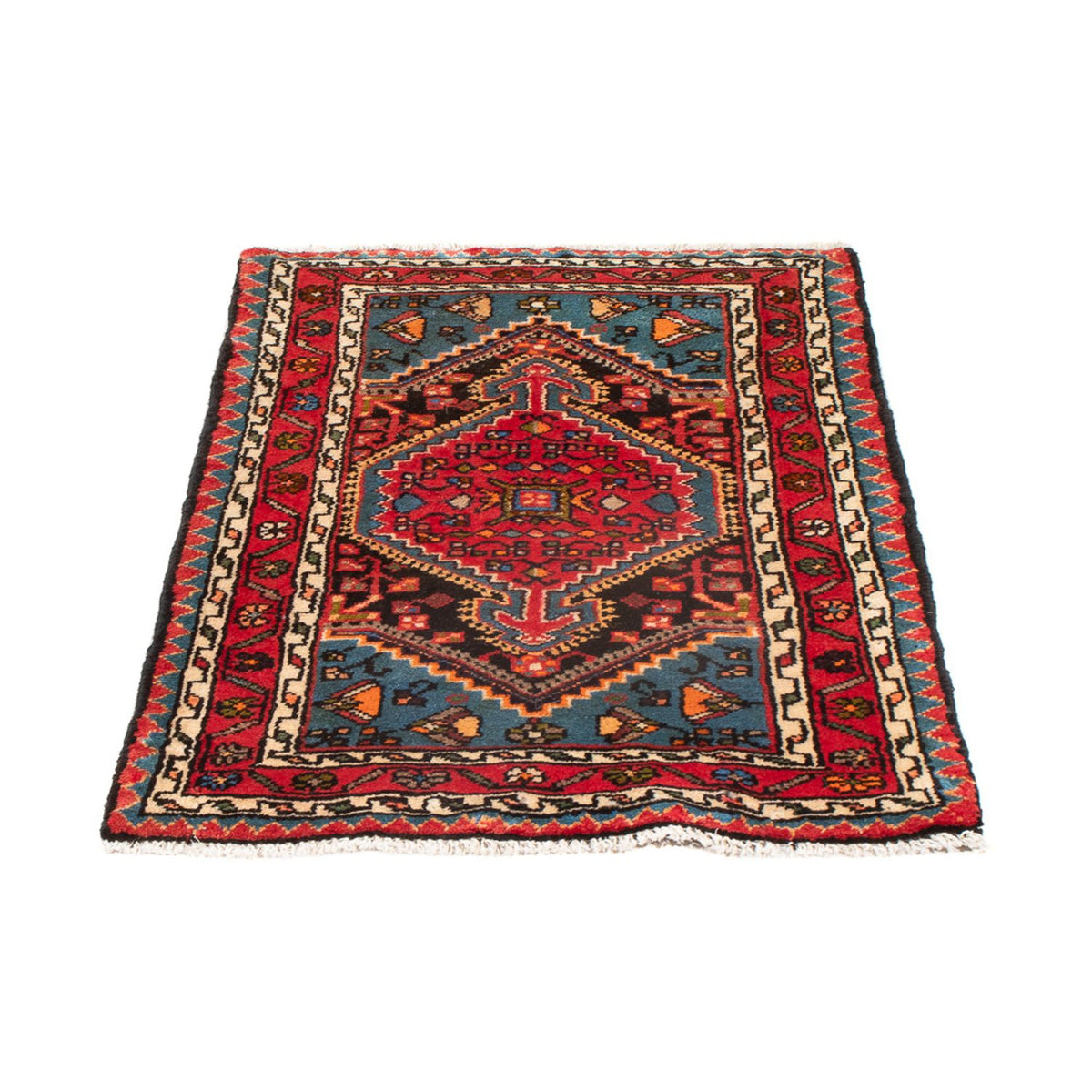 Alfombra persa - Nómada - 91 x 62 cm - rojo