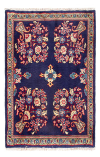 Alfombra persa - Keshan - 91 x 63 cm - multicolor