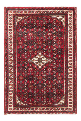 Alfombra persa - Nómada - 122 x 80 cm - rojo oscuro