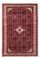 Alfombra persa - Nómada - 122 x 80 cm - rojo oscuro