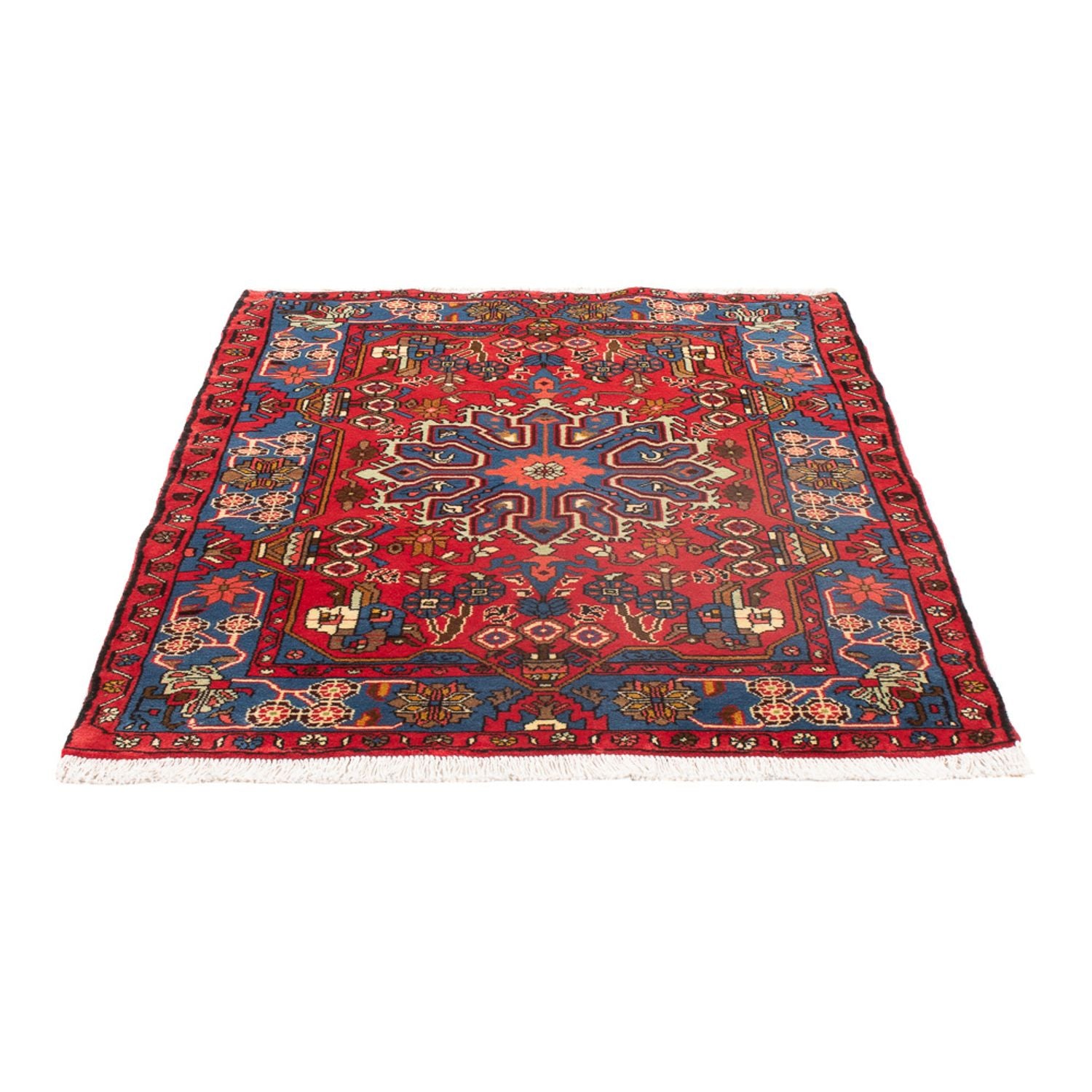 Alfombra persa - Nómada - 140 x 100 cm - rojo