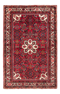 Alfombra persa - Nómada - 128 x 82 cm - rojo oscuro