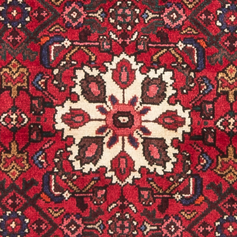 Alfombra persa - Nómada - 128 x 82 cm - rojo oscuro