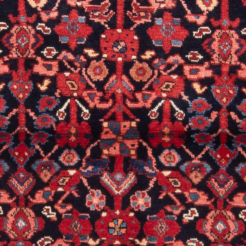 Alfombra persa - Nómada - 144 x 114 cm - azul oscuro