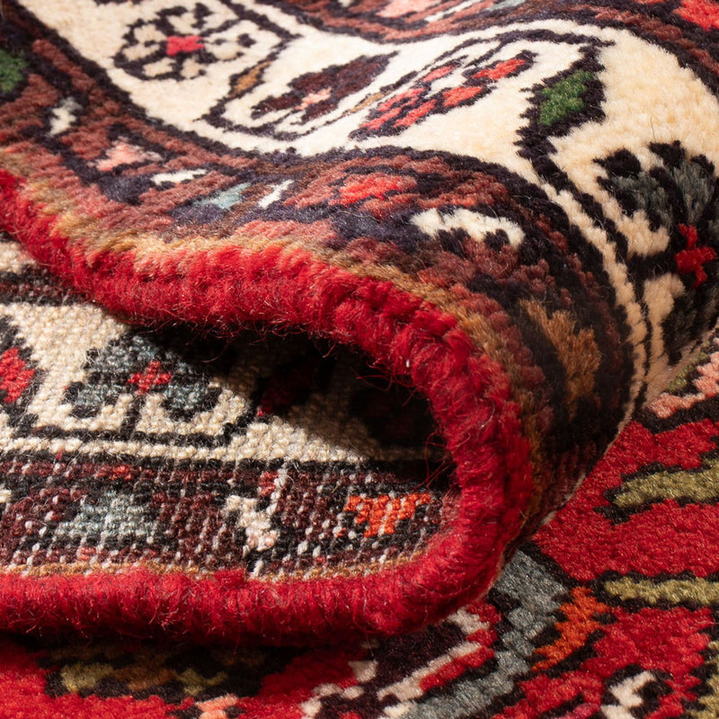 Alfombra persa - Nómada - 121 x 72 cm - rojo