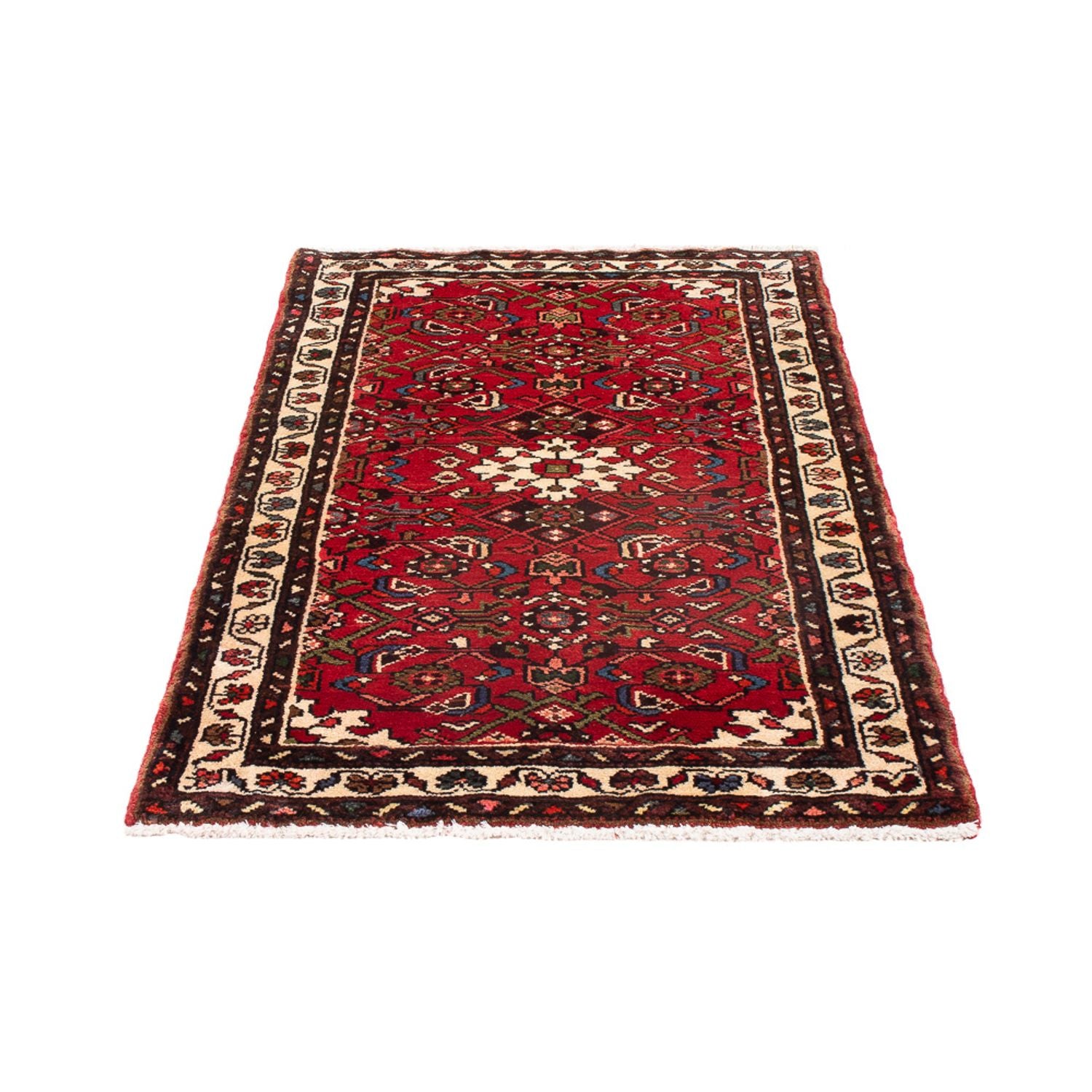 Alfombra persa - Nómada - 121 x 72 cm - rojo