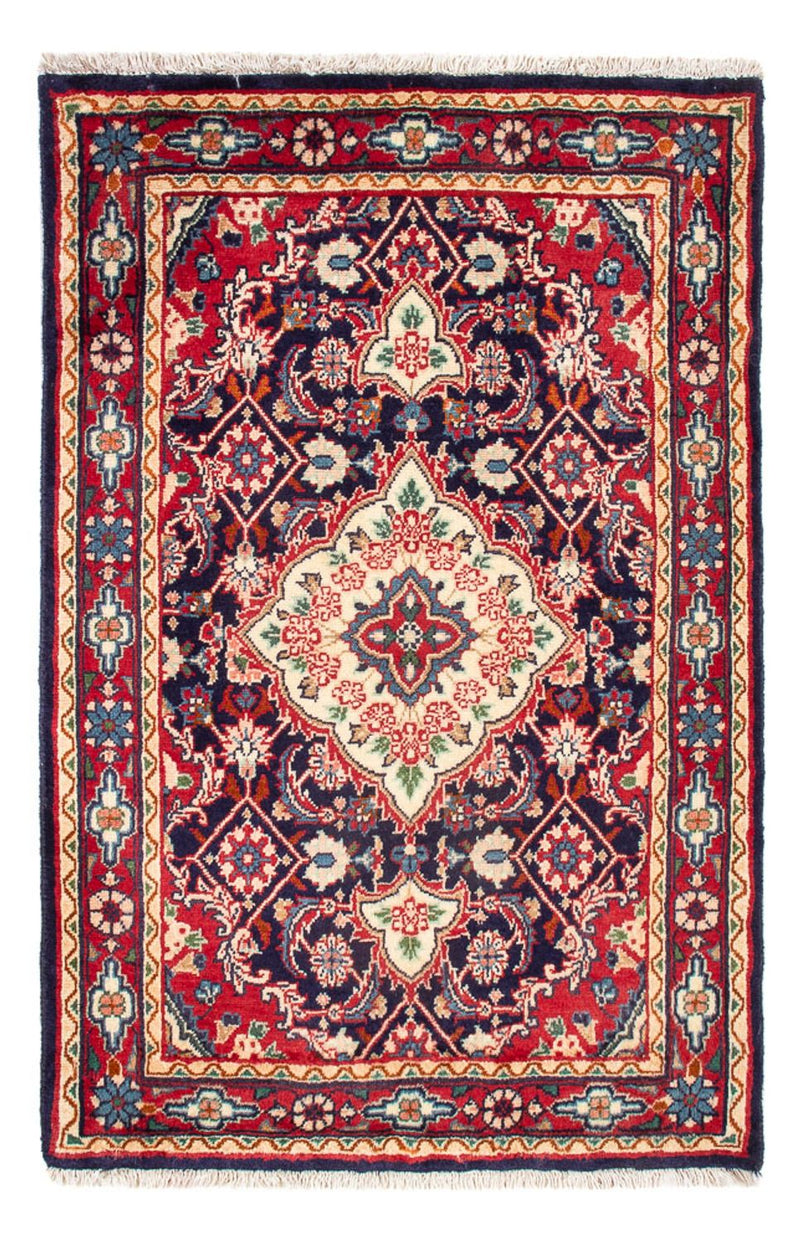 Alfombra persa - Clásica - 101 x 63 cm - rosa