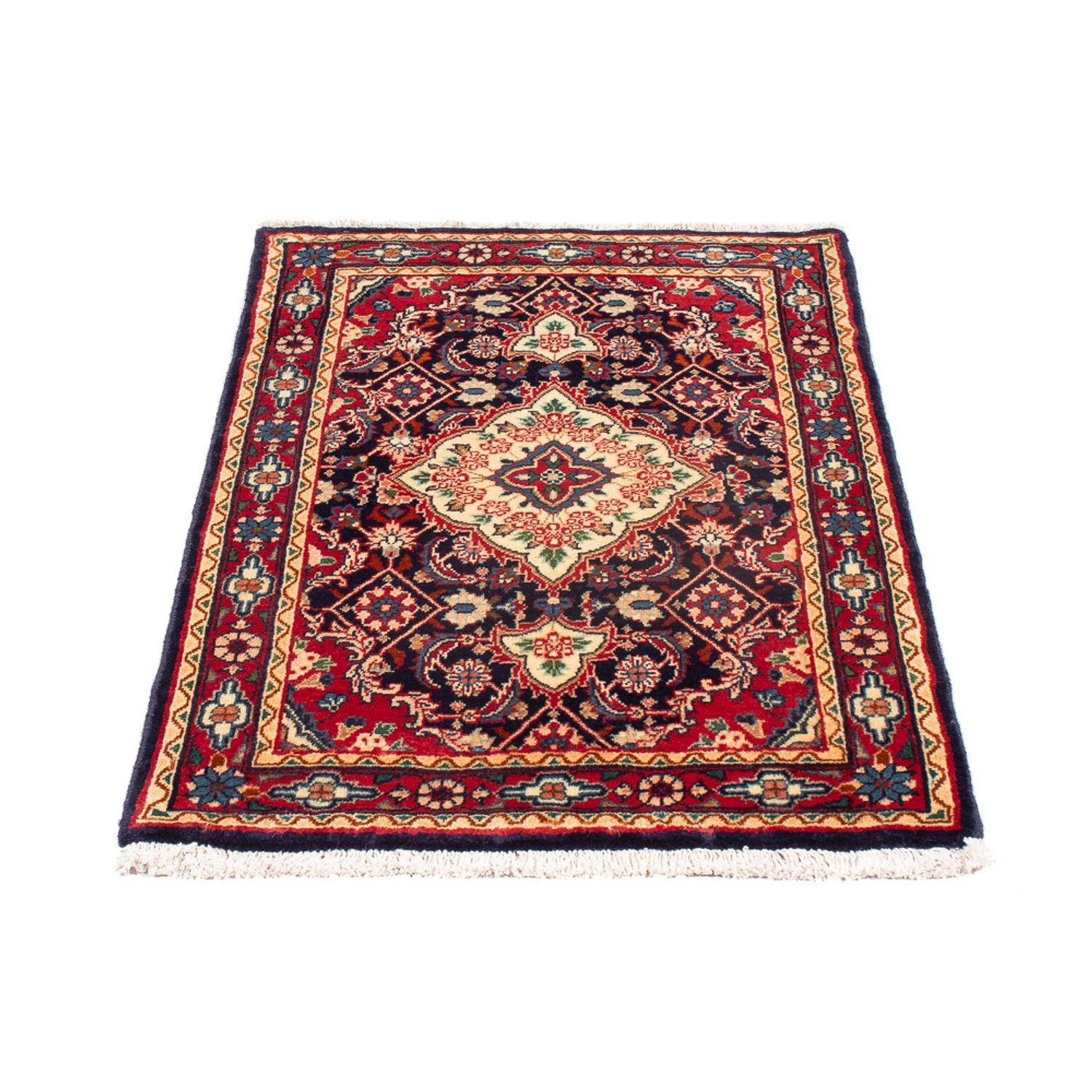 Alfombra persa - Clásica - 101 x 63 cm - rosa
