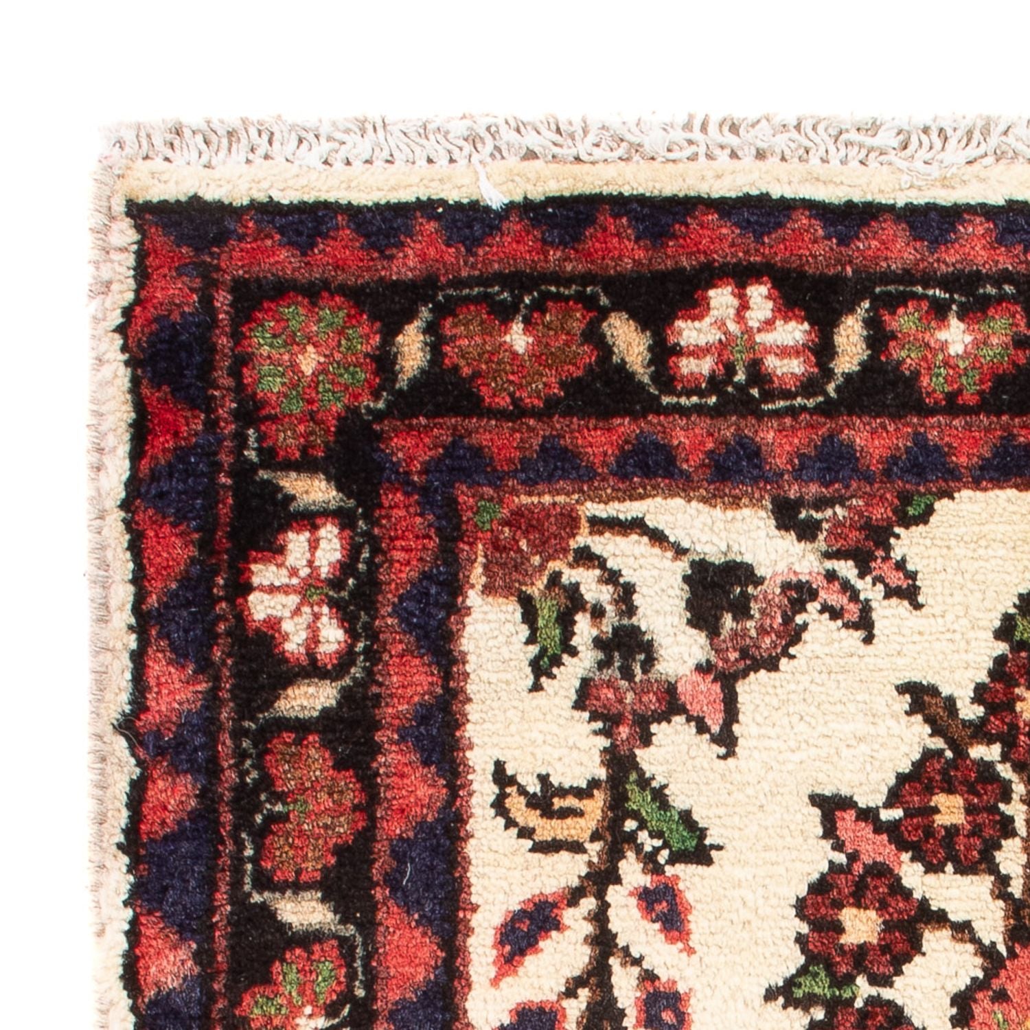 Alfombra persa - Nómada - 68 x 52 cm - crema