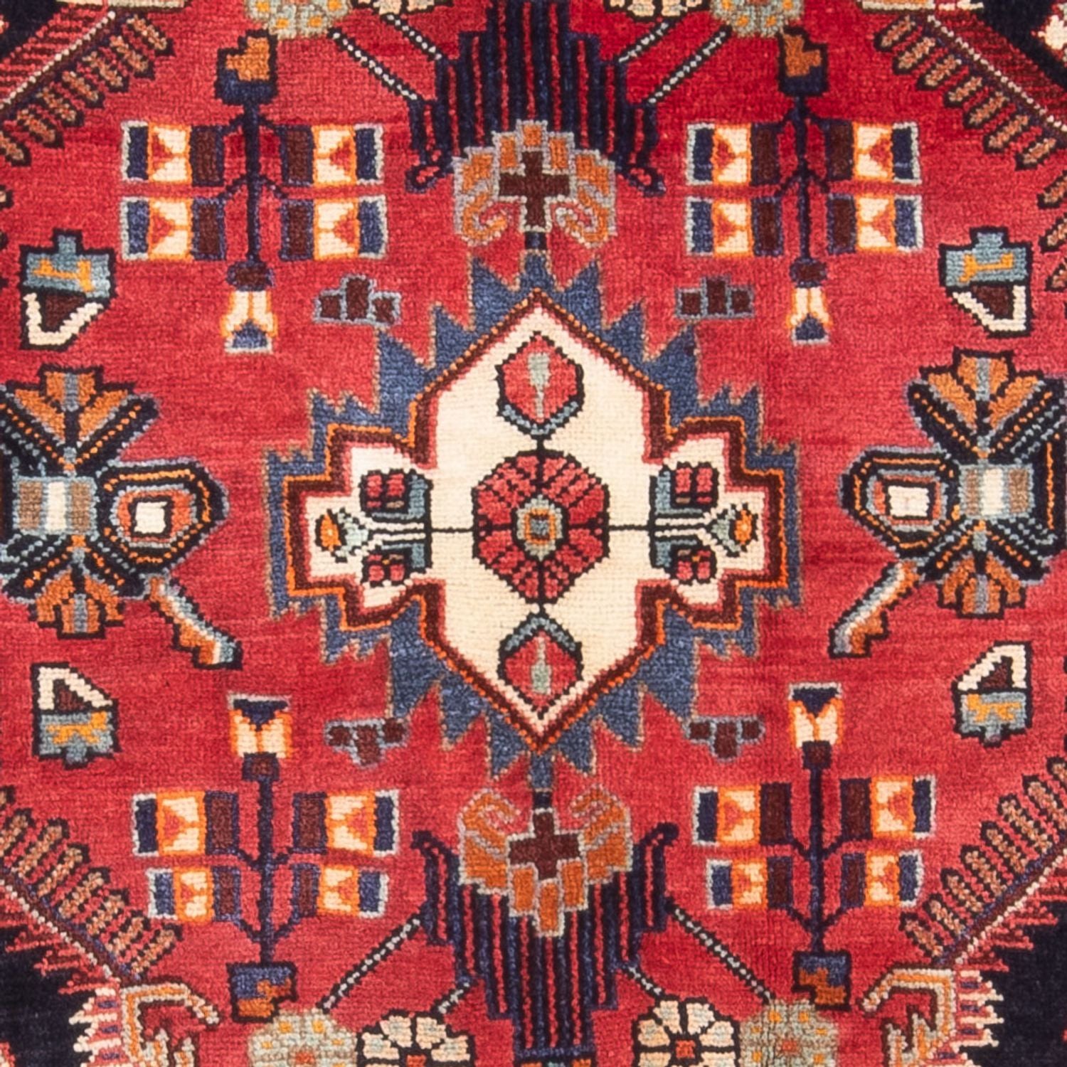 Alfombra persa - Nómada - 188 x 118 cm - rojo
