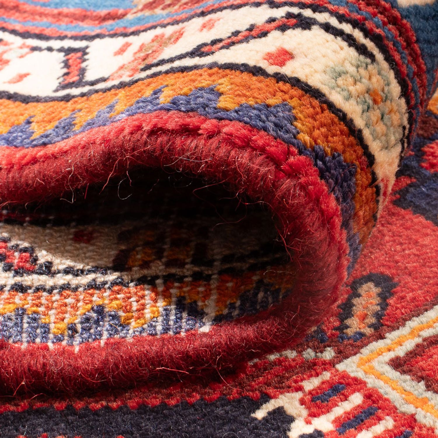Alfombra persa - Nómada - 188 x 118 cm - rojo