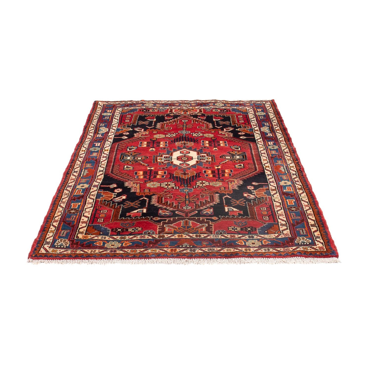 Alfombra persa - Nómada - 188 x 118 cm - rojo