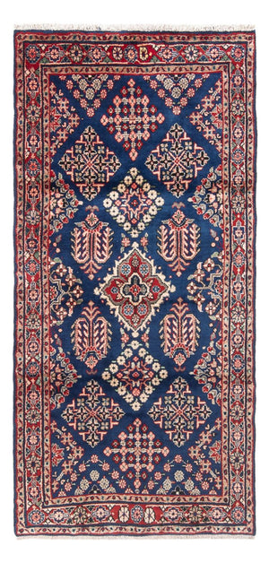 Alfombra de pasillo Alfombra persa - Nómada - 205 x 96 cm - azul