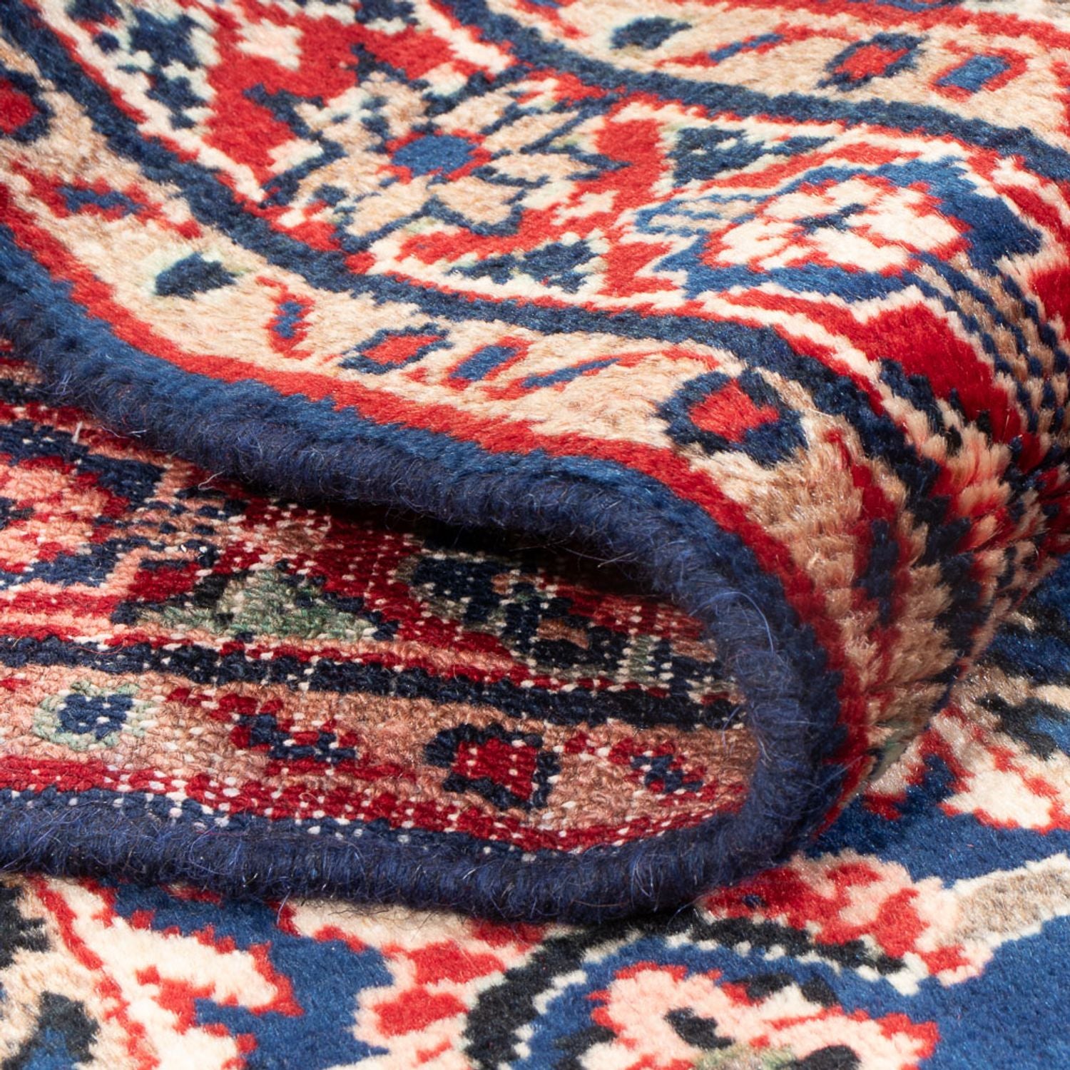 Alfombra de pasillo Alfombra persa - Nómada - 205 x 96 cm - azul