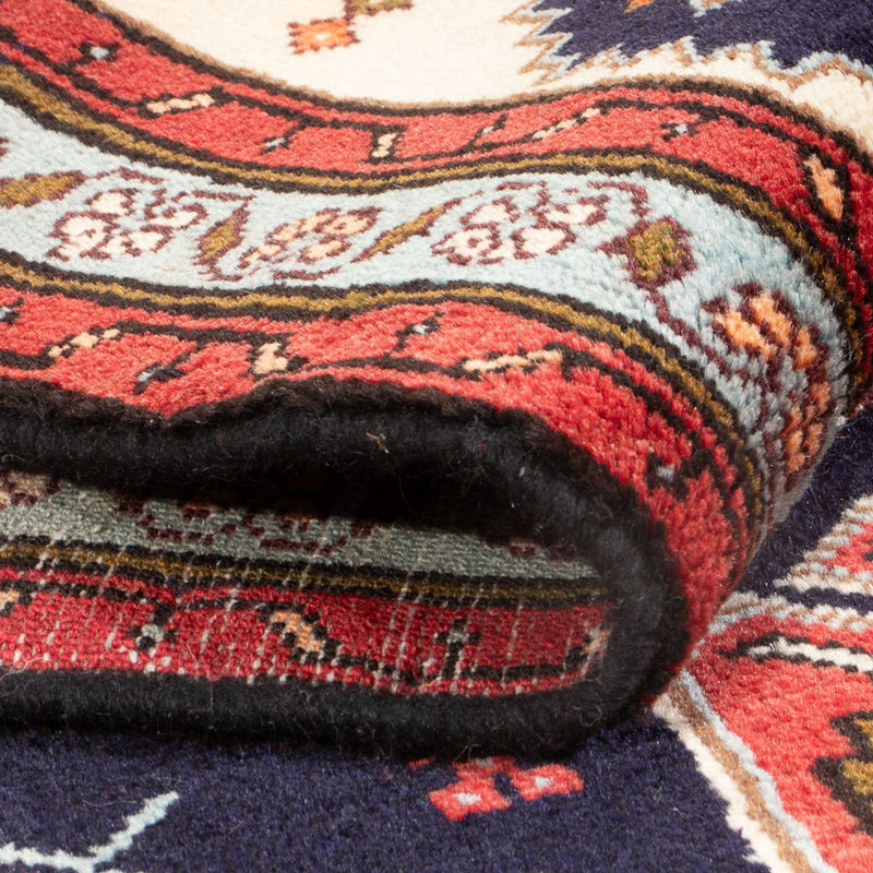 Alfombra persa - Nómada - 150 x 100 cm - azul oscuro