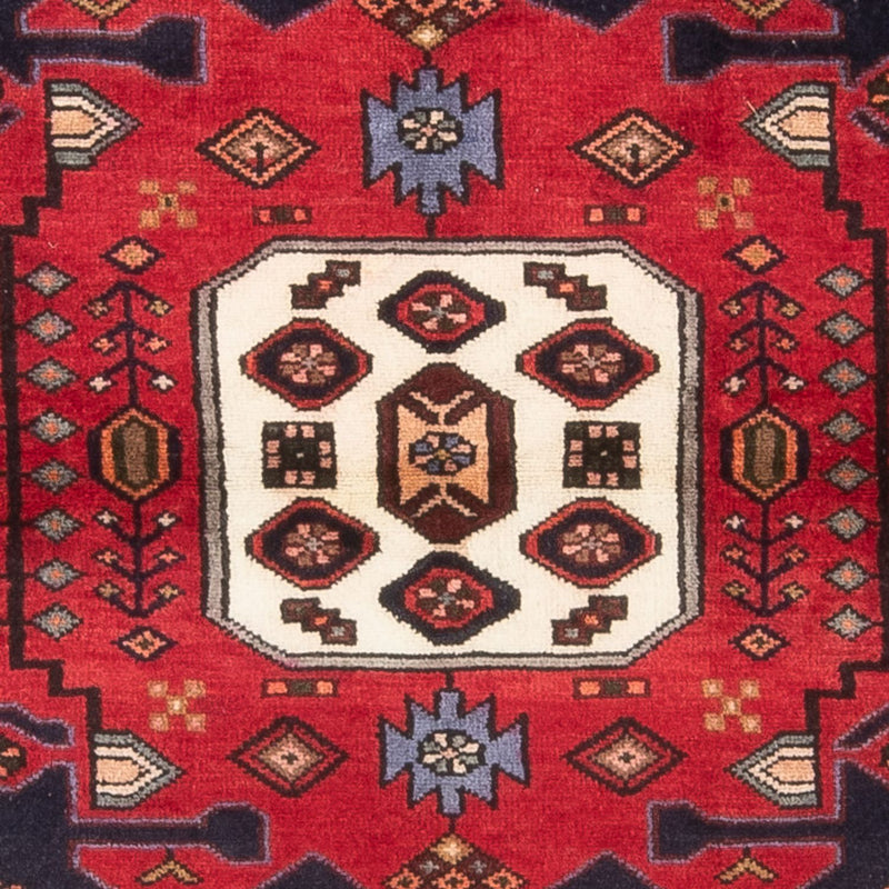 Alfombra persa - Nómada - 161 x 110 cm - azul oscuro