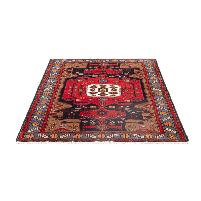 Alfombra persa - Nómada - 161 x 110 cm - azul oscuro