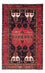 Alfombra persa - Nómada - 225 x 144 cm - azul oscuro