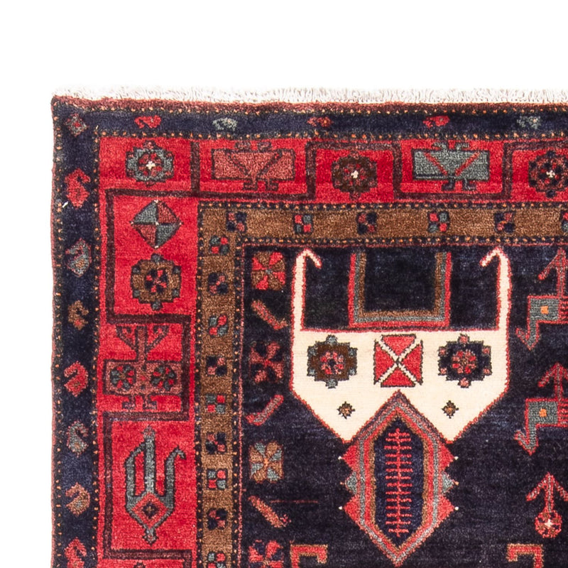 Alfombra persa - Nómada - 225 x 144 cm - azul oscuro