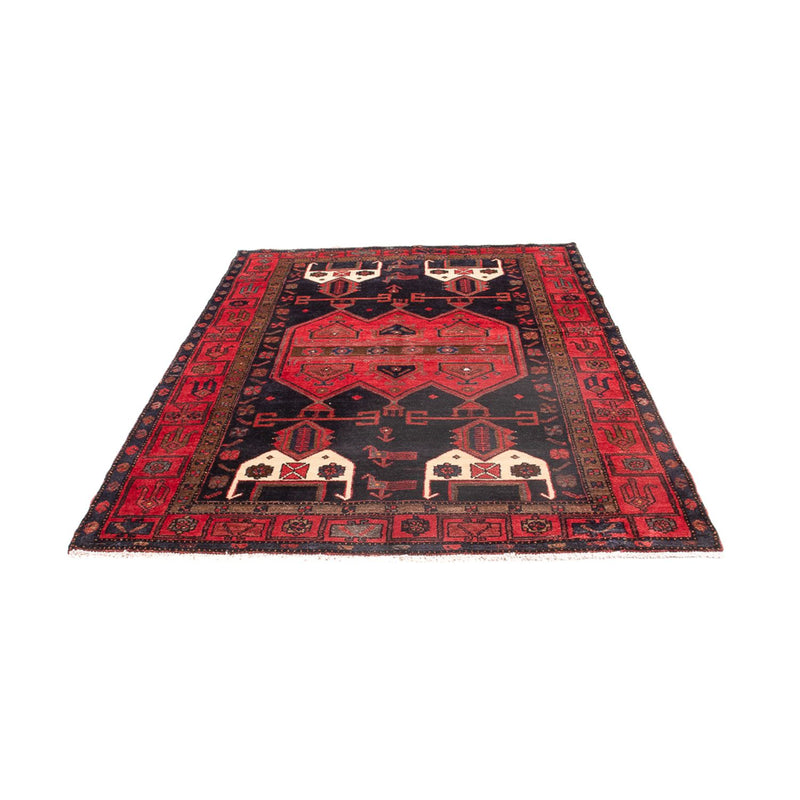 Alfombra persa - Nómada - 225 x 144 cm - azul oscuro