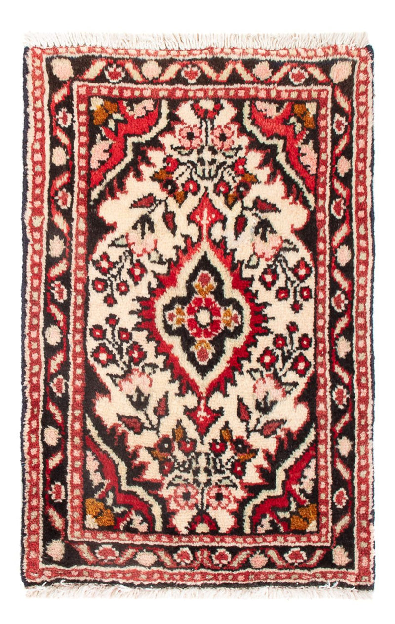 Alfombra persa - Nómada - 66 x 44 cm - crema
