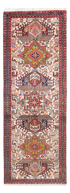 Alfombra de pasillo Alfombra persa - Nómada - 202 x 71 cm - crema