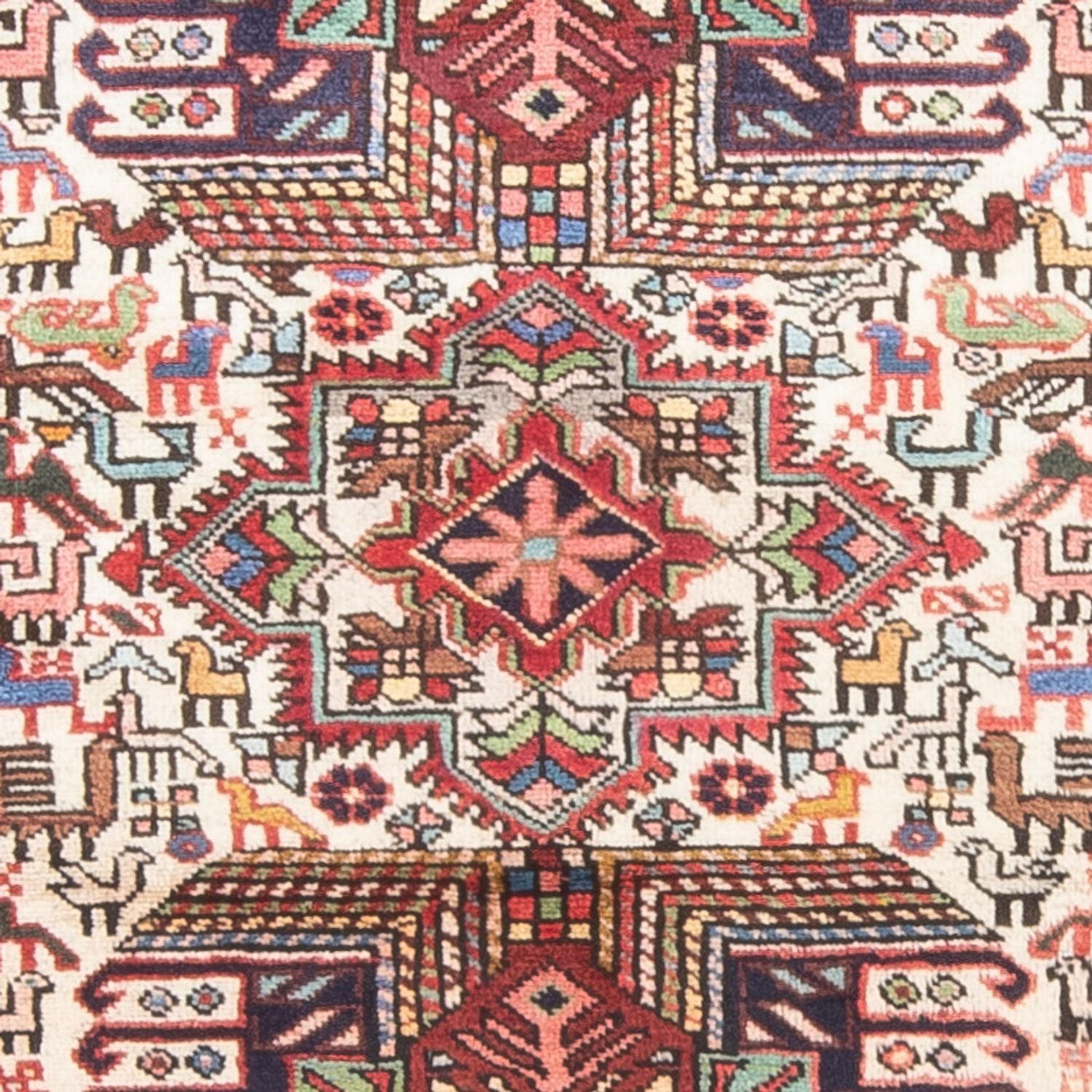Alfombra de pasillo Alfombra persa - Nómada - 202 x 71 cm - crema