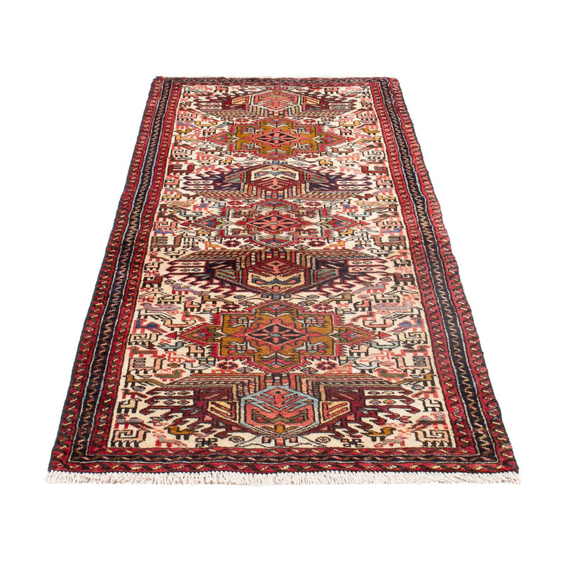 Alfombra de pasillo Alfombra persa - Nómada - 202 x 71 cm - crema