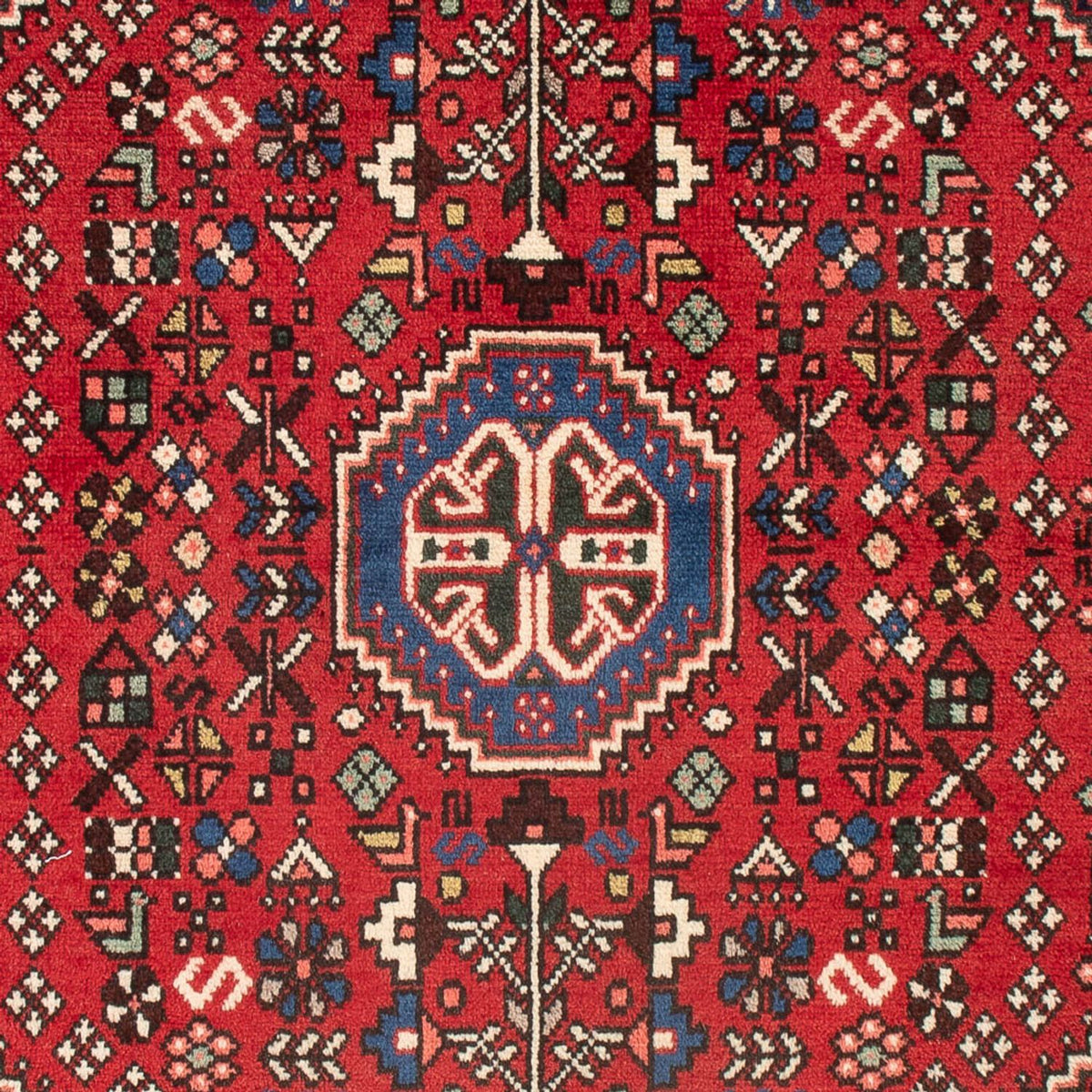 Alfombra persa - Nómada - 97 x 65 cm - rojo