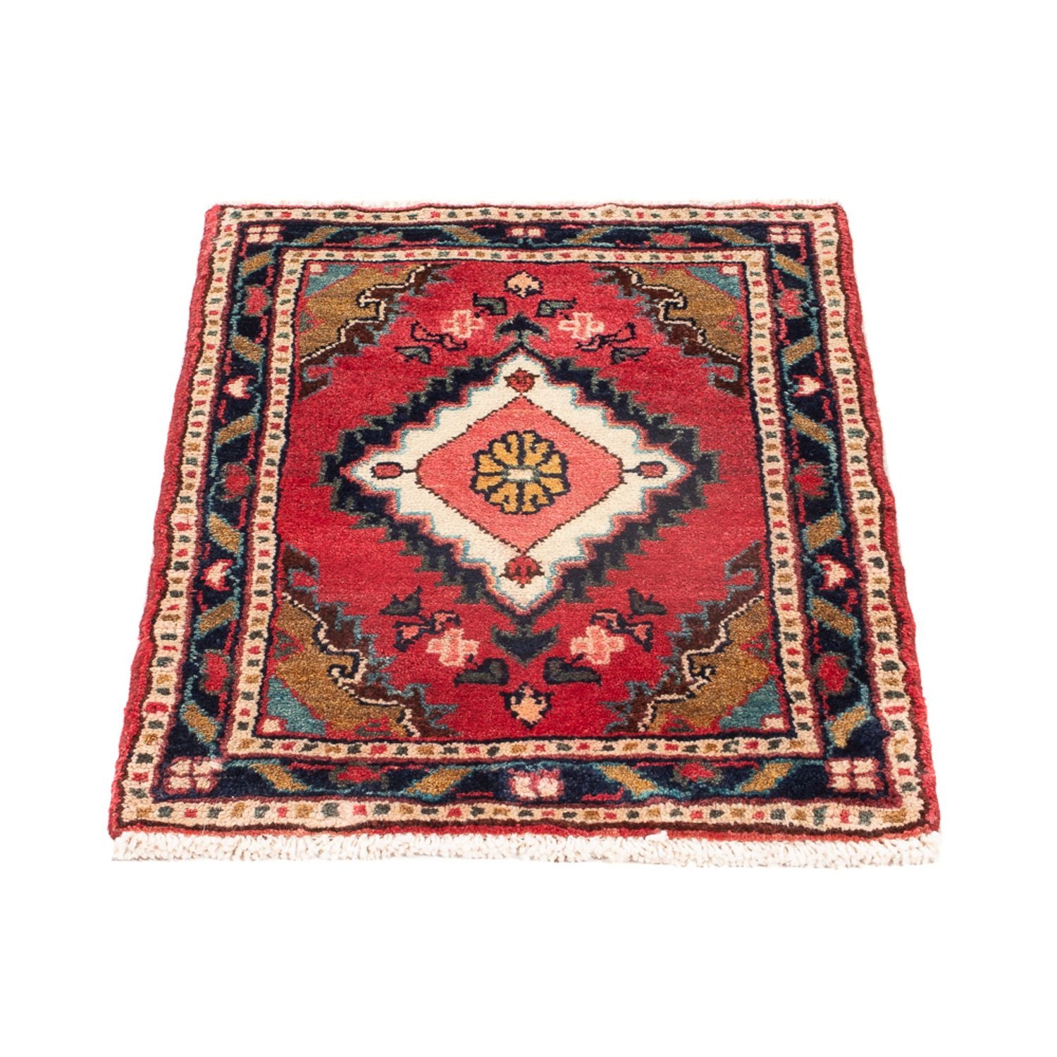 Alfombra persa - Nómada - 66 x 46 cm - rojo