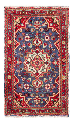 Alfombra persa - Nómada - 82 x 54 cm - azul oscuro