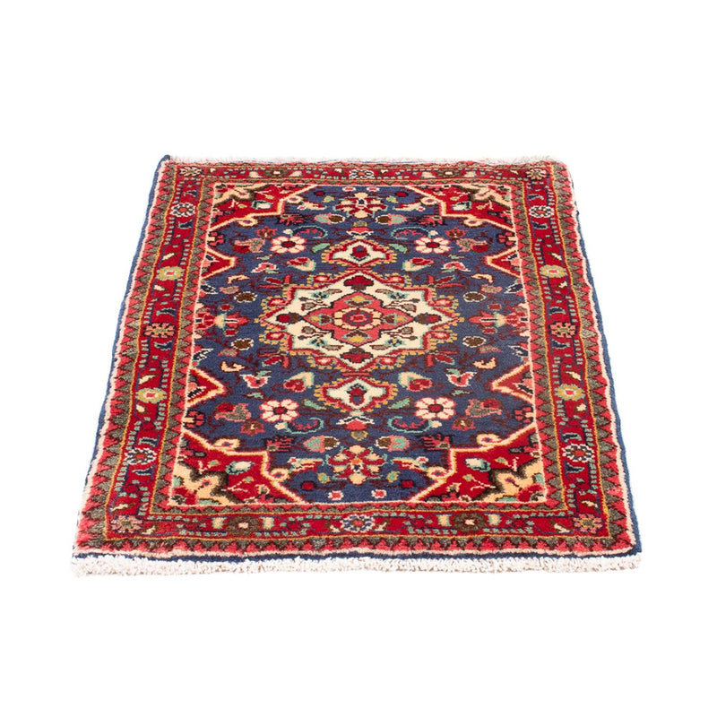 Alfombra persa - Nómada - 82 x 54 cm - azul oscuro