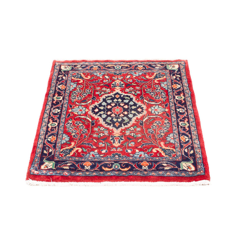 Alfombra persa - Clásica - 88 x 63 cm - azul oscuro