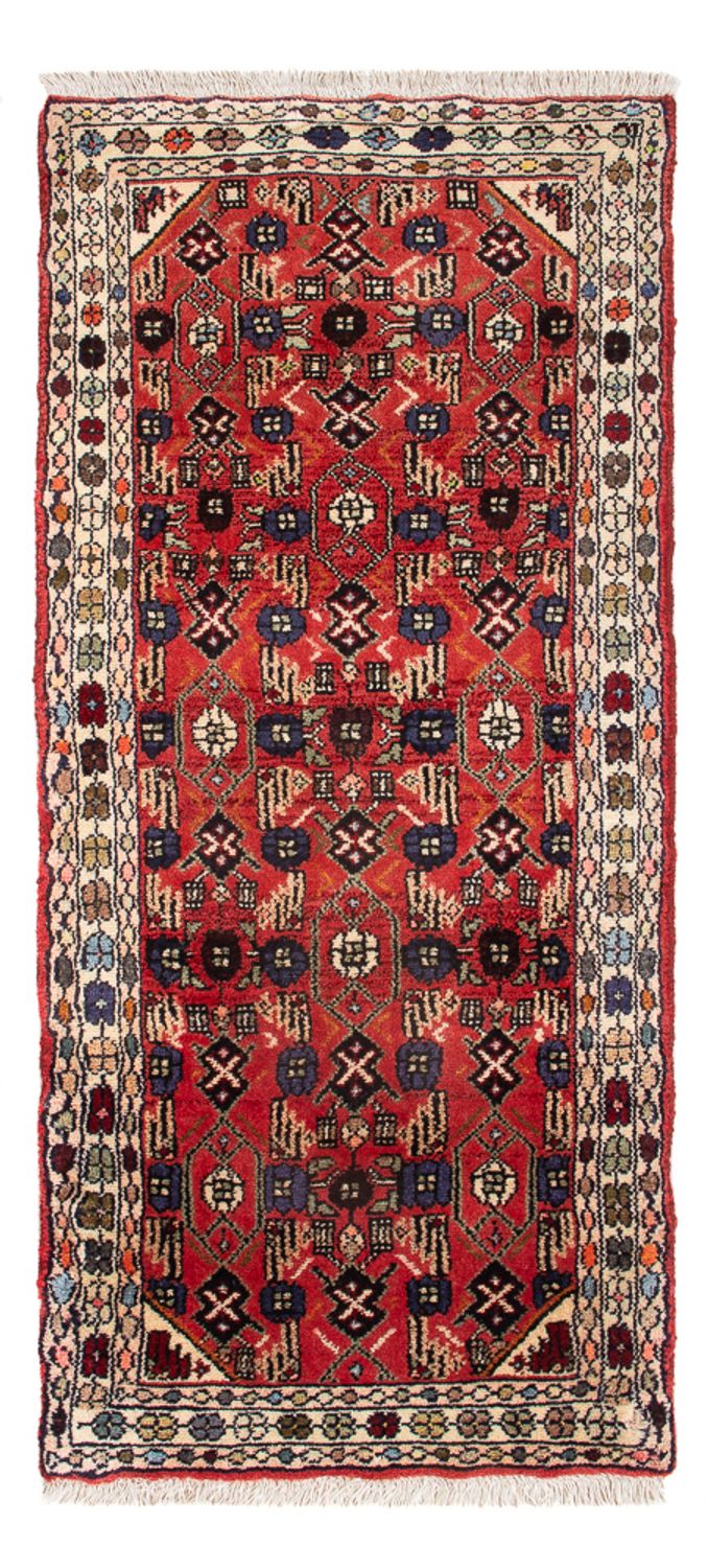 Alfombra de pasillo Alfombra persa - Nómada - 116 x 54 cm - terracota