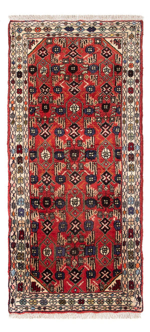 Alfombra de pasillo Alfombra persa - Nómada - 116 x 54 cm - terracota
