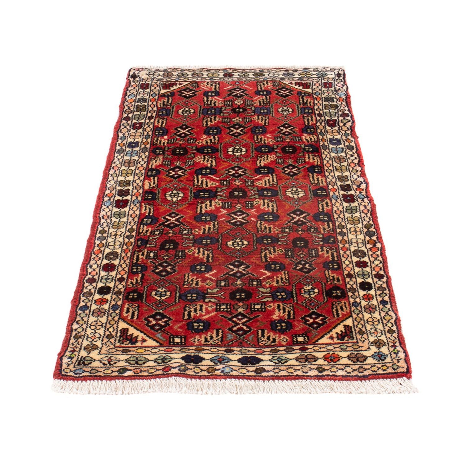 Alfombra de pasillo Alfombra persa - Nómada - 116 x 54 cm - terracota